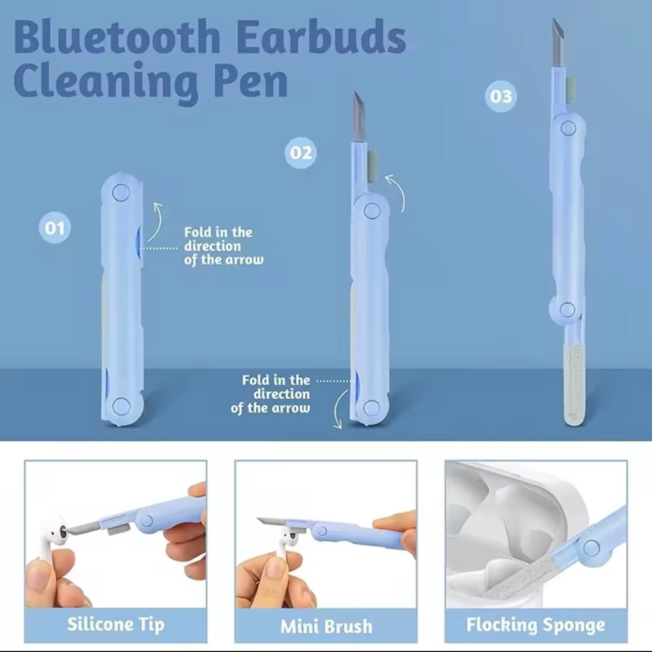 7 in 1 keyboard cleaner brush kit